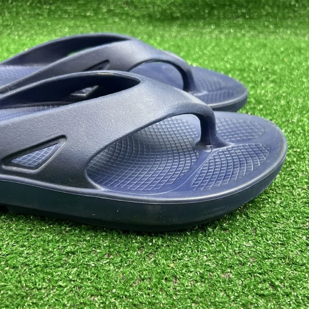 OOFOS Original‎ Blue Recovery Slide Thong Casual Comfort Sandals Size M9 W11